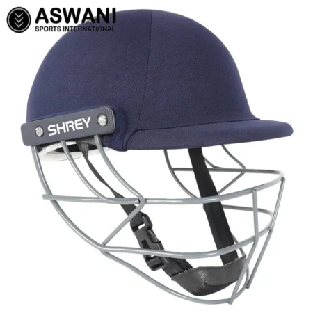 2024 Shrey Performance 2.0 Cricket Helmet, Steel Grill, Navy 