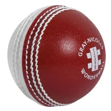 Gray Nicolls Cricket Wonderball - Red/White Junior (IPL)