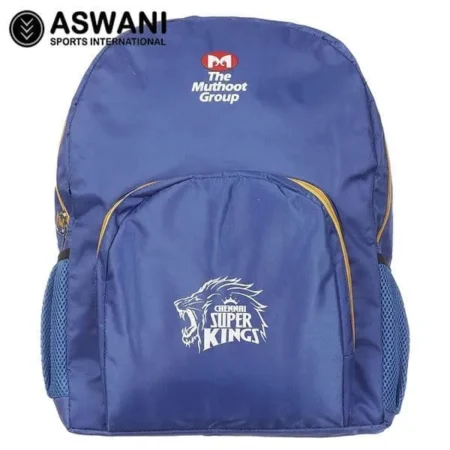 Chennai Super Kings CSK Official IPL Travel Backpack 