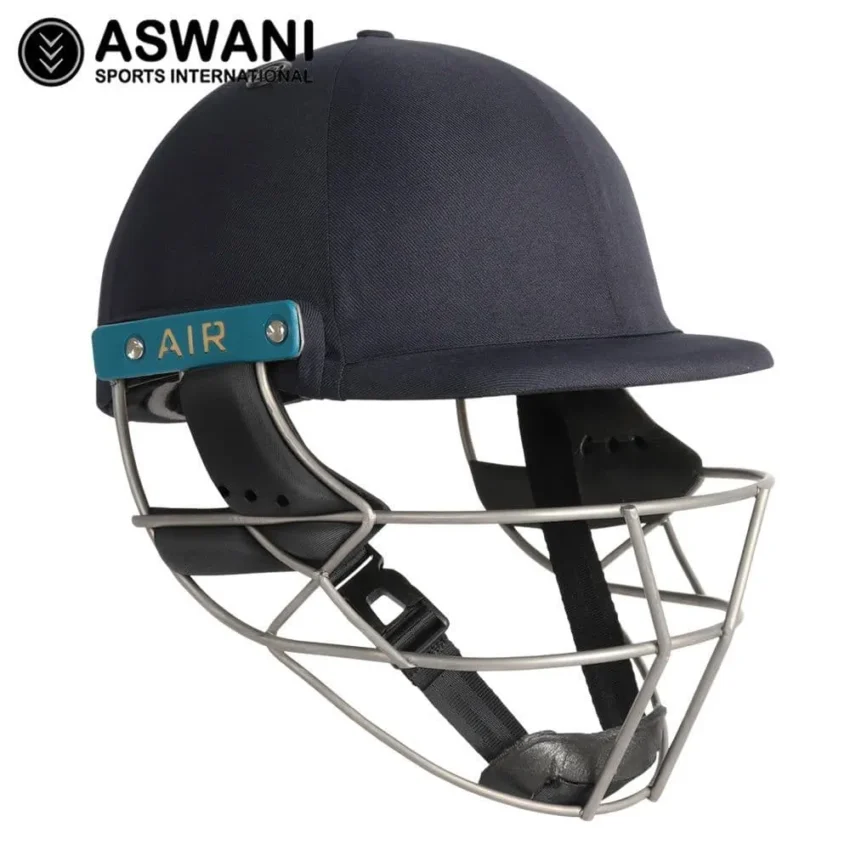 2024 Shrey Masterclass Air 2.0 Cricket Helmet, Titanium Grill, Navy 