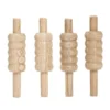 Gray Nicolls Heavy Cricket Bails - Set of 4 (Sunrisers Hyderabad IPL)