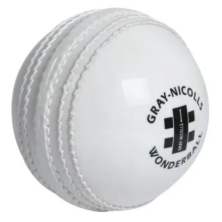 Gray Nicolls Cricket Wonderball - White Junior (IPL)